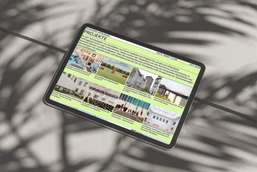 Website für eine Kunst- und Architekturhistorikerin